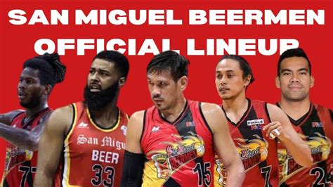san miguel beermen players 2023|San Miguel Beermen Rosters .